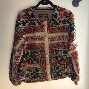 Vintage tribal jacket M/L
